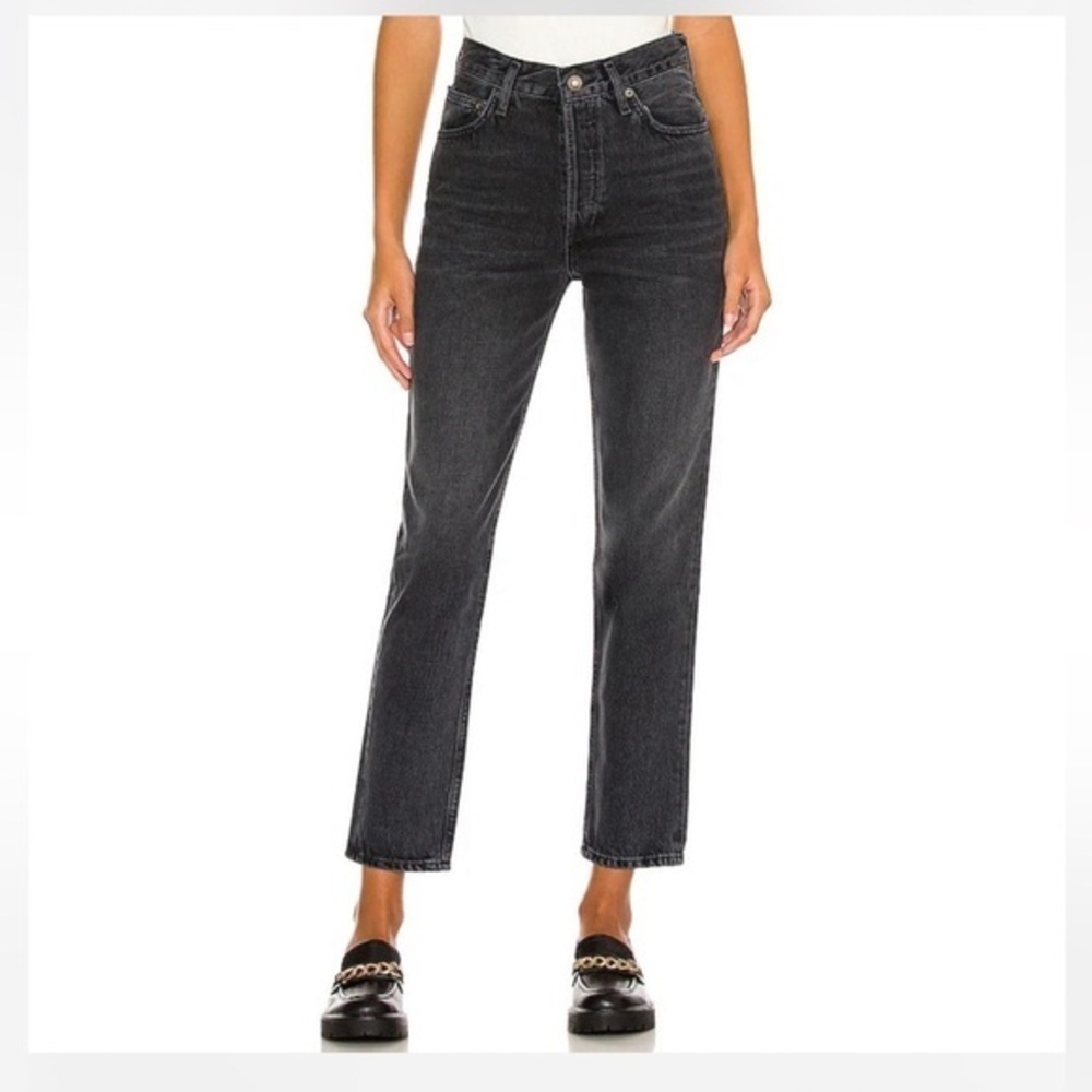 Agolde made USA Nico Jeans 29 y2k western boho denim high rise academia E